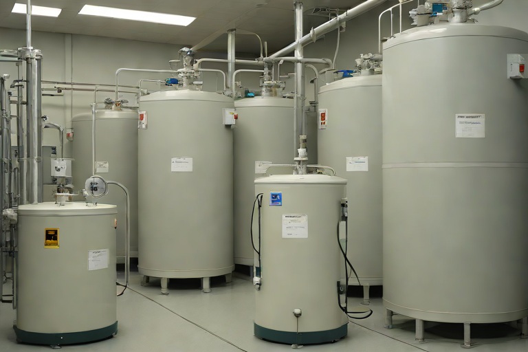 Commercial Bulk Storage Drums: Argon Gas Blanketing Against Atmospheric Oxygen in Clinical Hospital-Grade Surface Sanitizers