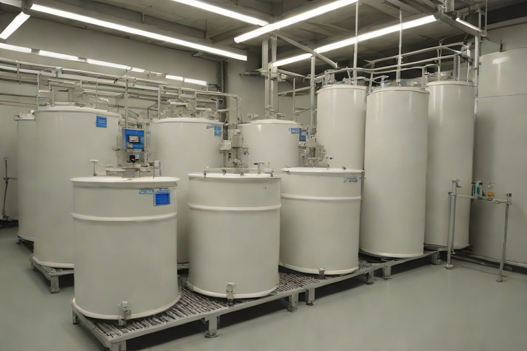 Commercial Bulk Storage Drums: Argon Gas Blanketing Against Atmospheric Oxygen in Clinical Cosmetic Ointment Compounding Bases